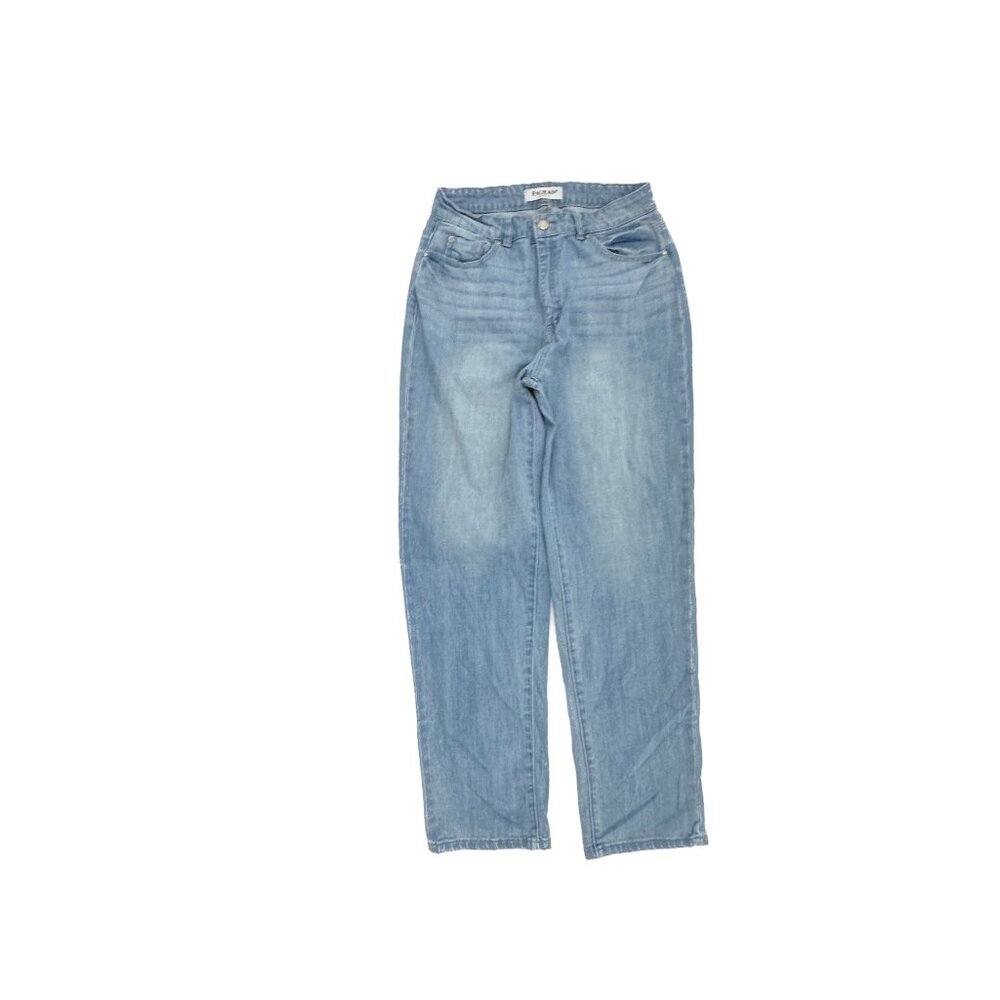 Enjean Straight Women's size 11 Medium Wash Blue Denim‎ Jeans